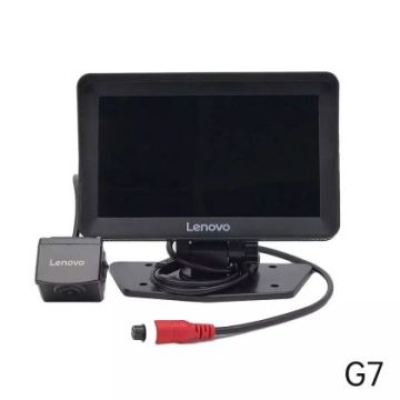 Monitor auto cu 2 camere DVR camion heavy duty Lenovo LG01 7" 1080p fata si 1080 spate