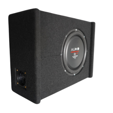 Subwoofer Activ Facedown cu Bass Refelex Audio System M-400.1MD+ R 10 FLAT EVO3, 300 W RMS, 400 W MAX, 4 ohm, 250 mm, 10", bass reflex, amplificator incorporat