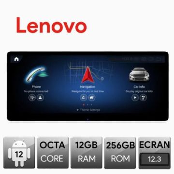 Navigatie Mercedes A W176, GLA, CLA, G NTG5, Android, Octa Core, 12+256, 12.3", Qled 2K 2400x900, Qualcomm 680