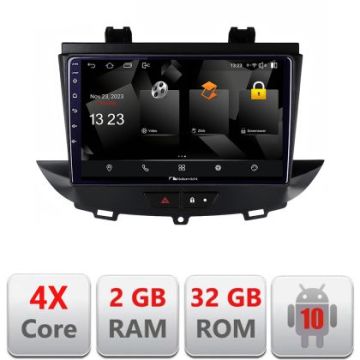 Navigatie Opel Grandland X Crossland X 2016-2020 Nakamichi Android Ecran 720P Quad Core 2+32 carplay android auto NAM5230