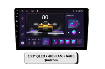 ARTIE SMARTIE – Navigație Auto 10.1” QLED, Android 15, 4GB RAM + 64GB , CarPlay & Android Auto, GPS