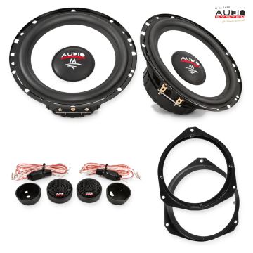 Pachet difuzoare Alfa Romeo MiTo (955) 2016-2018 Audio System M-Series componente dedicate uși față