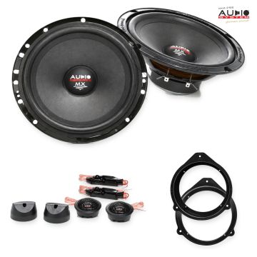 Pachet difuzoare Audi A3 (8P) 2003-2012 Audio System MX componente dedicate uși față