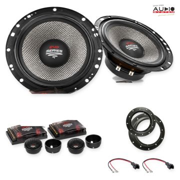 Pachet difuzoare Audi Q3 (8U) 2011-2018 Audio System RADION componente dedicate uși față