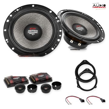 Pachet difuzoare Audi R8 (42) 2006-2015 Audio System RADION componente dedicate uși spate