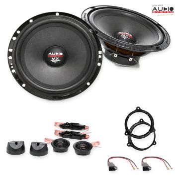 Pachet difuzoare Dacia Duster (SR) 2018-2021 Audio System MX componente dedicate uși față