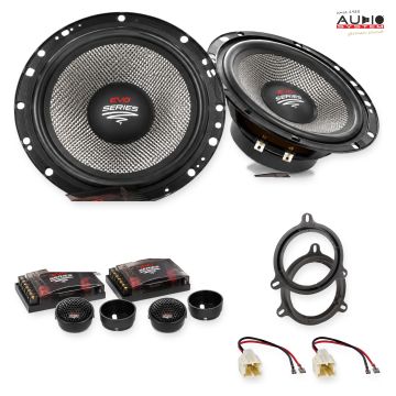 Pachet difuzoare Dacia Sandero Stepway (SD) 2013-2020 Audio System RADION componente dedicate uși față