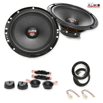 Pachet difuzoare Fiat Sedici (FY) 2009-2014 Audio System MX componente dedicate uși față