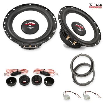 Pachet difuzoare Ford Fiesta (JHH) 2017-2022 Audio System M-Series componente dedicate uși față