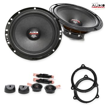 Pachet difuzoare Renault Grand Scenic IV (RFA) 2016-2023 Audio System MX componente dedicate uși față