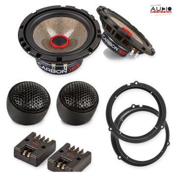Pachet difuzoare Ford Transit Connect (2G-Typ LWB) 2013-2021 Audio System CARBON componente dedicate uși față