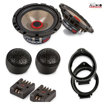 Pachet difuzoare Opel Adam 2013-2019 Audio System CARBON componente dedicate uși față