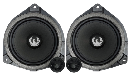 Kit de difuzoare TOYOTA pe 2 căi 6,5” (165 mm) cu filtre și cabluri plug & play 90W RMS/180W MAX 4Ohm Phoenix Gold ZDST6CS