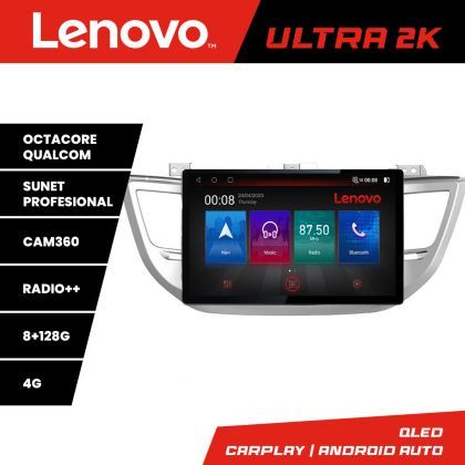 Navigatie Hyundai Tucson N-546 ecran 13" 2K 8+128 Android Waze USB Navigatie 4G 360 Toslink Youtube Radio KIT-5