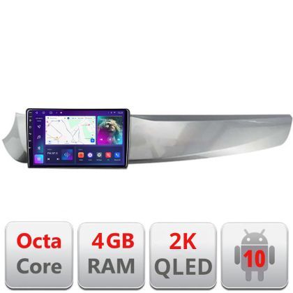 Navigatie Alfa Romeo Giulietta 2010-2014 Android ecran Qled 2K Octa core 4+32 Kit-giulietta+EDT-E409-2K