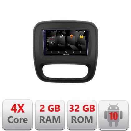 Navigatie Renault Trafic 2014-2017 5230-rt09 Android Ecran 720P Quad Core 2+32 carplay android auto