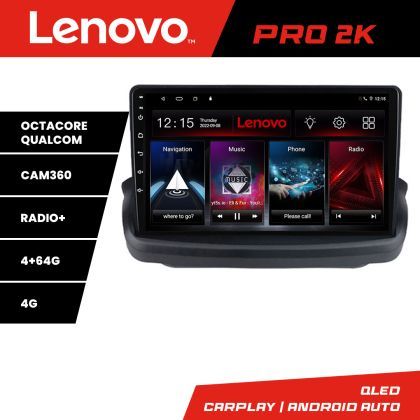 Navigatie Hyundai Genesis 8 core QLED 2K 4+64 360  Android Waze USB Navigatie Internet Youtube Radio Lenovo