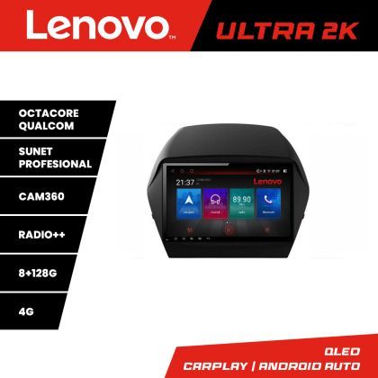Navigatie Hyundai IX35 M-361 Octa Core Android Radio Bluetooth GPS WIFI/4G DSP 2K 8+128GB 360 Toslink
