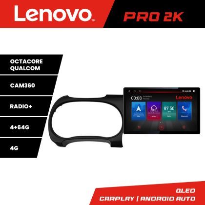 Navigatie Hyundai I10 2020 K-i10 Lenovo PRO 4+64 13 inch 2K android 4G DSP gps internet  8Core