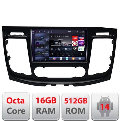 Navigatie Ford Transit 2019- varianta cu ecran de fabrica Android radio gps internet 8 core QLED 2K 16+512 360 Edotec
