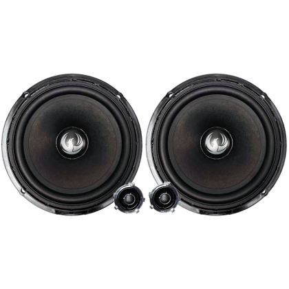 Kit de difuzoare pe 2 căi VW 6” (160 mm) cu filtre si cabluri plug & play 60W RMS/120W MAX 4Ohm Phoenix Gold ZDSW6CS v3