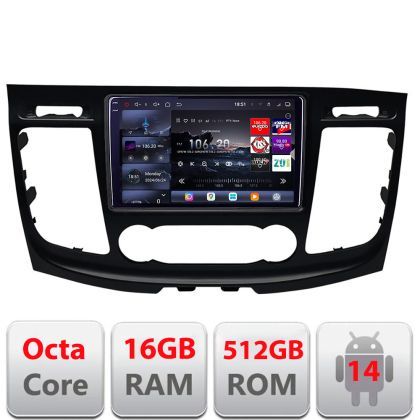 Navigatie Ford Transit 2019- varianta cu radio cd simplu Android radio gps internet 8 core QLED 2K 16+512 360 Edotec