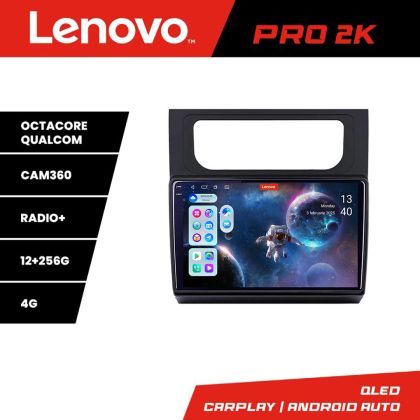 Navigatie VW Touran 2010-2016 Lenovo Kit-touran3 8 core QLED 2K 12+256 360 Android Waze USB Navigatie Internet Youtube Radio