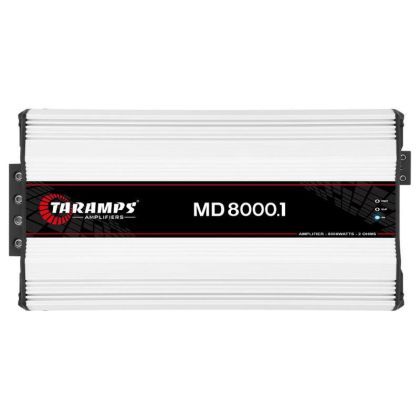 Amplificator Taramps MD 8000.1 2OHM, cu 1 canal, clasa D, în 1- 2 - 4 Ω