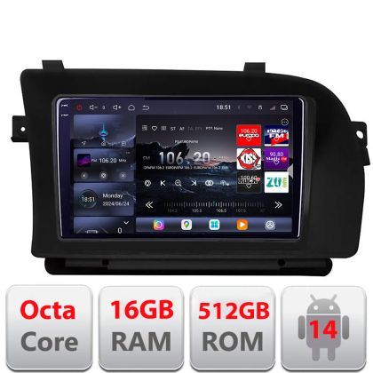 Navigatie S Klass w221 2006-2014 Android radio bluetooth internet 8 core QLED 2K 16+512 360 Edotec