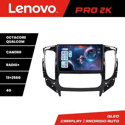Navigatie Mitsubishi L200 2014-2020 Lenovo Kit-1094 8 core QLED 2K 12+256 360 Android Waze USB Navigatie Internet Youtube Radio v1