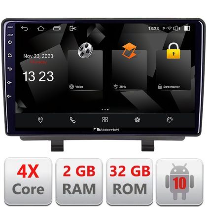 Navigatie Opel Zafira C 2011-2019 Nakamichi Android Ecran 720P Quad Core 2+32 carplay android auto NAM5230