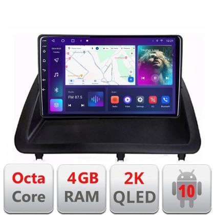 Navigatie Lexus CT 2011-2018 varianta cu ecran de fabrica QLED 2K Octa core 4+32 DSP 360 Optic FHD internet gps radio carplay android auto KIT-ct-high+EDT-E409-2K