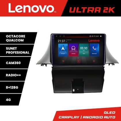 Navigatie Chevrolet Orlando Qled 2K Octa Core 8+128 LTE 4G DSP Wifi 5Ghz HDMI android auto carplay radio gps internet kit-orlando+ULTRA-2K-9-8+128