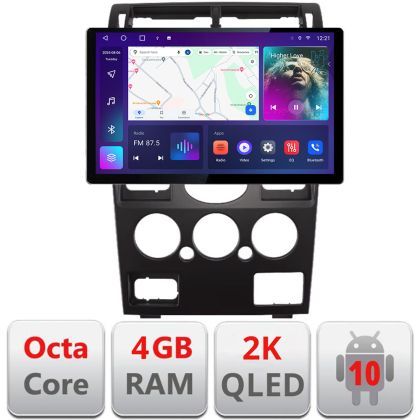 Navigatie Ford Mondeo 2004-2007 Qled 2K Octa Core 4+64 LTE 4G DSP Wifi 5Ghz android auto carplay radio gps internet kit-mondeo2001+EDT-E413-2K