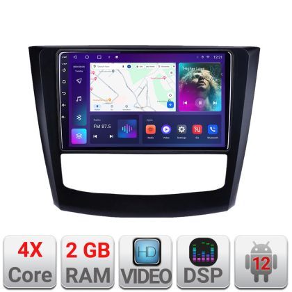 Navigatie Renault Kadjar facelift 2019-2022 dedicata Android radio gps internet 2+32 kit-9030-facelift+EDT-E210v2