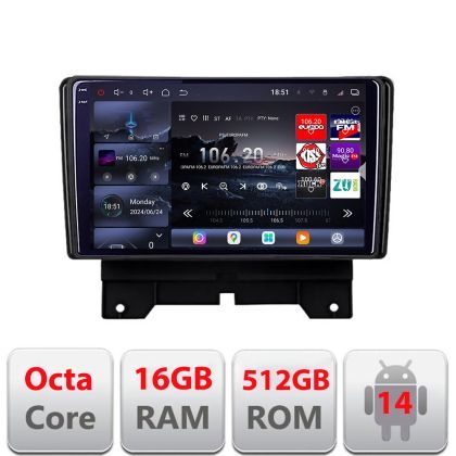 Navigatie Range Rover Sport 2010-2013 Qled 2K Octa Core 16+512 LTE 4G DSP Wifi 5Ghz android auto carplay radio gps internet kit-sport10+EDT-E809-2K