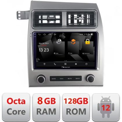 Navigatie Audi Q7 2005-2015 Nakamichi NAM5960PRO Octa core 8+128 carplay android auto radio gps internet