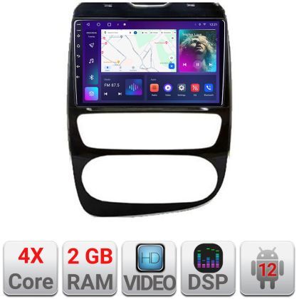 Navigatie Renault Clio 4 V2 A-468  2+32 GB Android Waze USB Navigatie Internet Youtube Radio