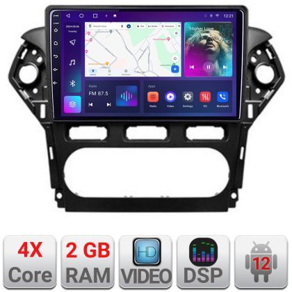 Navigatie Ford Mondeo 2010-2014 A-MONDEO-CLIMA  2+32 GB Android Waze USB Navigatie Internet Youtube Radio