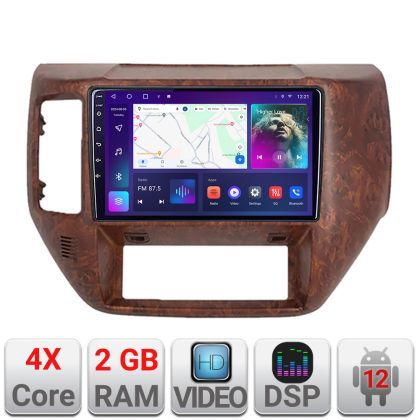 Navigatie Nissan Patrol 2005-2011 Android radio gps internet 2+32GB 4-Core Kit-patrol+EDT-E209v2