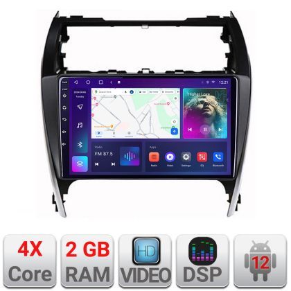 Navigatie Toyota Camry 2012-2018 Android radio gps internet 2+32 Kit-camry12+EDT-E210v2
