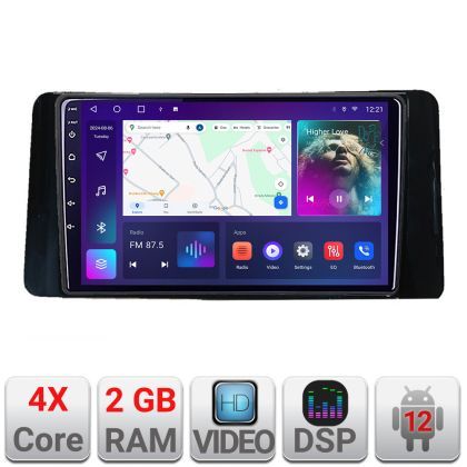 Navigatie Skoda Kamiq 2019- Android radio gps internet 2+32 Kit-kamiq+EDT-E210V2