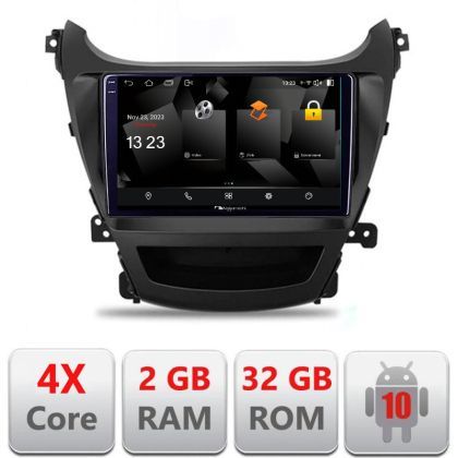 Navigatie Hyundai Elantra 2013-2015 5230-359 Android Ecran 720P Quad Core 2+32 carplay android auto