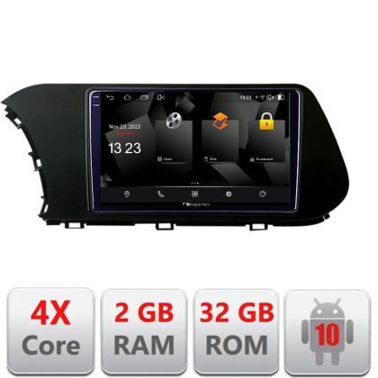 Navigatie Hyundai I20 2020- 5230-i20 Android Ecran 720P Quad Core 2+32 carplay android auto