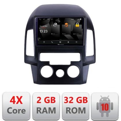 Navigatie Hyundai I30 2009-2012 clima manuala 5230-I30AC Android Ecran 720P Quad Core 2+32 carplay android auto