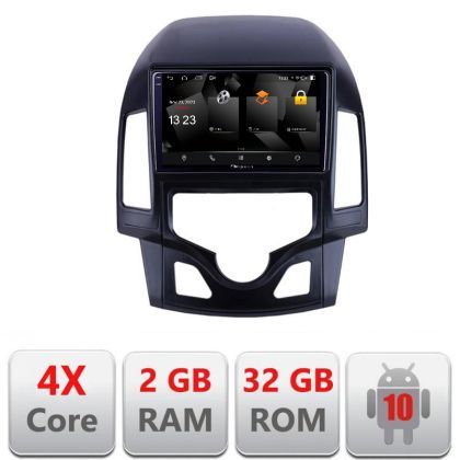 Navigatie Hyundai I30 2009-2012 clima automata 5230-I30AUTOMATIC Android Ecran 720P Quad Core 2+32 carplay android auto