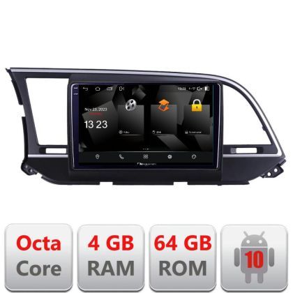 Navigatie Hyundai Elantra 2015-2018 5510-581 Android Octa Core 720p 4+64 DSP 360 camera carplay android auto