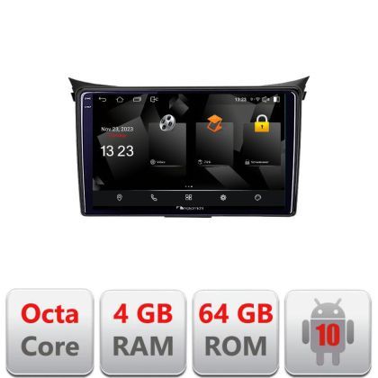 Navigatie Hyundai I30 2011-2016 Android Octa Core 720p 4+64 DSP 360 camera carplay android auto