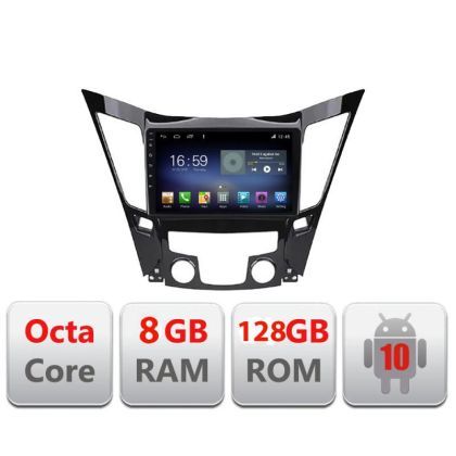 Navigatie Hyundai Sonata 2011-2015 F-259 Octa Core cu Android Radio Bluetooth Internet GPS WIFI DSP 8+128GB 4G