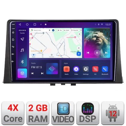 Navigatie Citroen Berlingo 2019-2021 A-berlingo18 2+32 GB Android Waze USBNavigatie Internet Youtube Radio v2